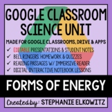 Forms of Energy Google Classroom Lesson Bundle