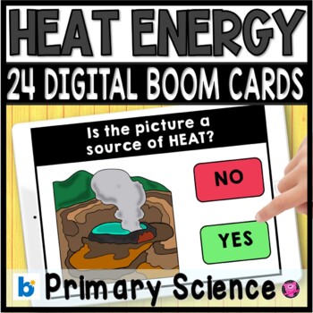 Preview of Forms of Energy - Heat Energy DIGITAL Science Activities for Primary Grades