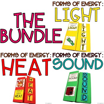 Preview of Forms of Energy: Heat, Light, Sound Bundle