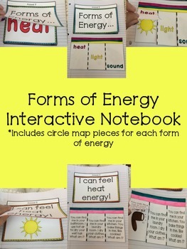 Preview of Forms of Energy Interactive Notebook