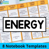 Forms of Energy Science Interactive Notebook | Worksheet A
