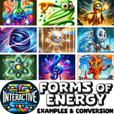 Forms of Energy: Interactive Slide Deck with Worksheet