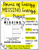 Forms of Energy Missing Poster Project