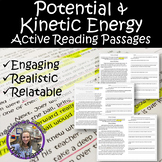 Forms of Energy (Potential and Kinetic) Active Reading Passages