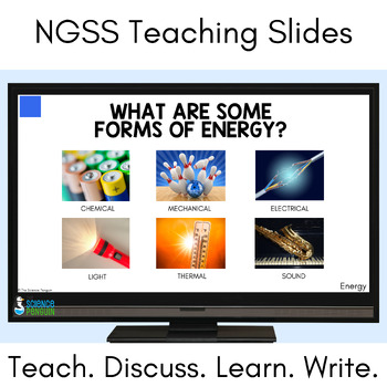 forms of energy powerpoint and notes by the science penguin tpt