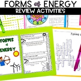 Forms of Energy Review Activities