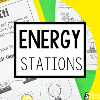 Preview of Forms of Energy Science Stations | Light Sound Electrical Thermal Transformation