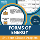 Forms of Energy - Student Choice Projects - 4th Grade