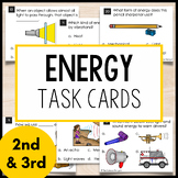 Forms of Energy Task Cards | 2nd Grade 3rd Grade Worksheet