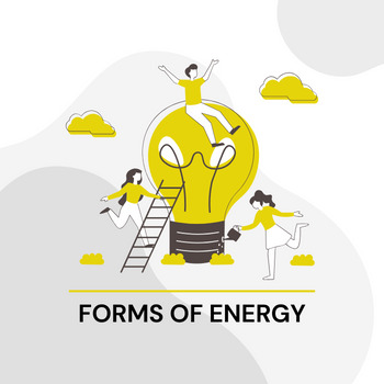 Preview of Forms of Energy Worksheets and Activities for Light | Sound and Heat