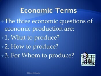 basic economic terms powerpoint preview