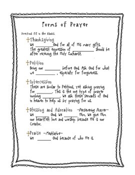 Preview of Forms of Prayer