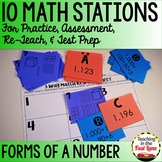 Forms of a Number Stations