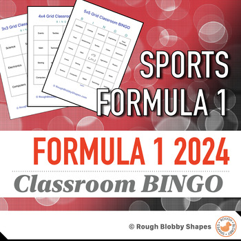 Preview of Formula 1 - Drivers and Teams 2024 - Classroom BINGO