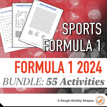 Preview of Formula 1 - Drivers and Teams 2024 - Resources Bundle