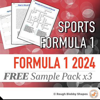 Preview of F 1 - Drivers and Teams 2024 - Free Sample Pack