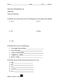 Formulas and  Chemical Bonding Quiz