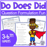 Formulate Questions Speech Therapy | Do Does Did