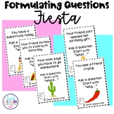 Formulating Questions Fiesta for Speech Therapy