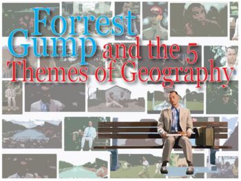 Preview of Forrest Gump and the 5 Themes of Geography - Excel