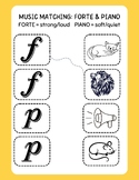 Forte & Piano Worksheet 1