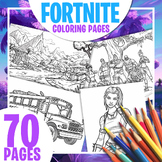 Fortnite Coloring Pages - 70 Sheets of Fortnite Colouring 