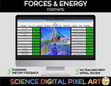 Fortnite Force and Energy Science Self-Checking Pixel Art