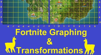 Fortnite Math Coordinate Teaching Resources Teachers Pay Teachers - fortnite graphing transformations fortnite graphing transformations