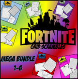 Fortnite Image Scramble #s 1-6 Mega Bundle - Busy / Sub Work