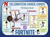 Fortnite Inspired Celebration Dance Cards- 32 Dance Visual