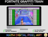 Fortnite FREE Multiplication Facts (Graffiti Train) Math S