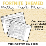 Fortnite Poetry Tasks