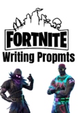 Fortnite Writing prompts- Handwriting Activity