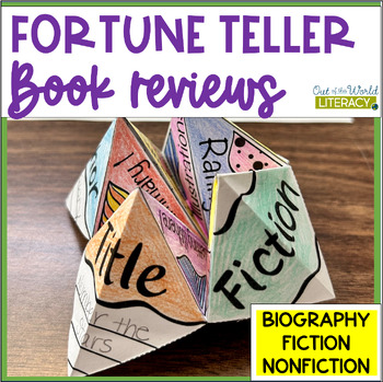 Preview of Fortune Teller Book Report Reviews