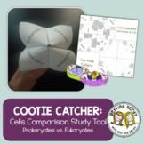 Cells Cootie Catcher - Distance Learning
