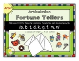 Fortune Tellers Game for Early Developing Articulation Sounds