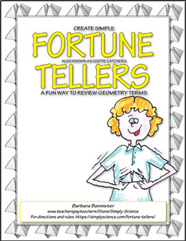 Fortune Tellers for Geometry by Simply Math TPT