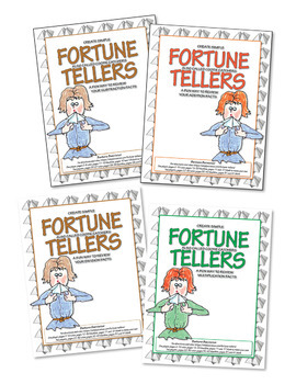 Preview of Fortune Tellers for Math Facts ♥ BUNDLE ♥