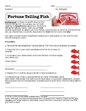 Fortune Telling Fish Scientific Method Lab!