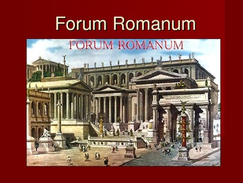 Preview of Forum Romanum PowerPoint Slideshow