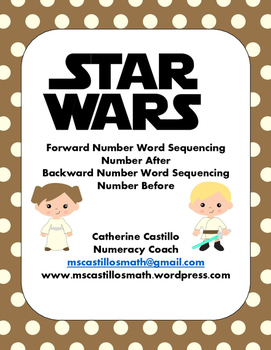 Preview of Star Wars Math Stations AVMR Number Before and After