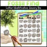 Fossil Find Alphabet Match Activity - Dinosaur Activities 