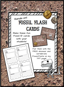 Preview of Fossil Flash Cards