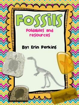 Fossils Foldables and Resources by Erin Perkins | TpT