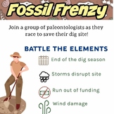 Fossil Frenzy Printable STEM Game (1st - adult)