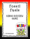 Fossil Fuels BINGO Review Game