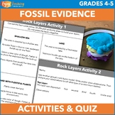 Fossil Record & Evidence in Rock Layers Unit: Activities, 