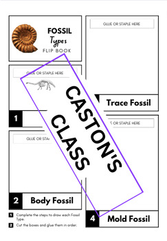 Fossils Flip Flap Book®  Distance Learning – Simply Skilled Teaching
