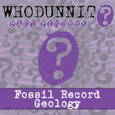 Fossil Records Geology Whodunnit Activity - Printable & Di