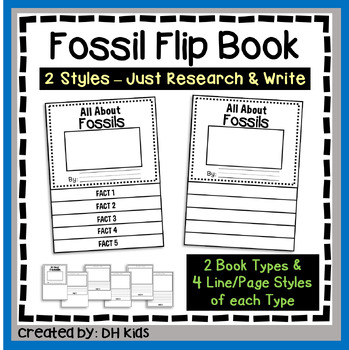 Preview of Fossil Report, Science Research Project, Dinosaur Studies, Paleontology